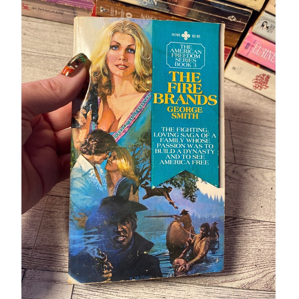 The Fire Brands The Glendannons Book 3 George Smith Romance Novel Paperback 1980